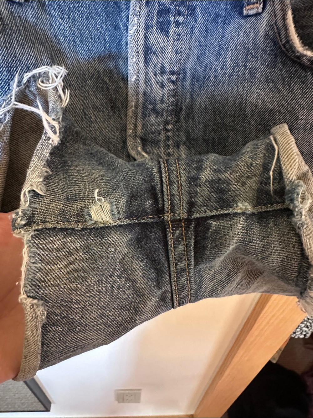 Agolde 28 Dee shorts ricochet wash - Picture 3 of 7